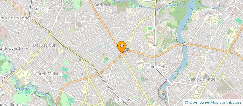 localisation de l'entreprise MONSIEUR PATRICK MANGA  NANTES