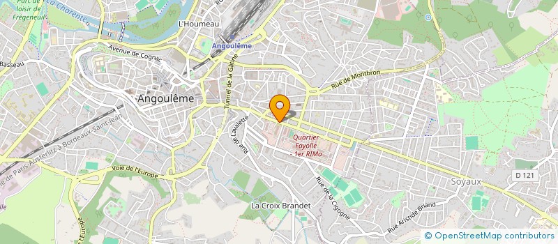 localisation de l'entreprise MONSIEUR PATRICK MANGEL à ANGOULEME