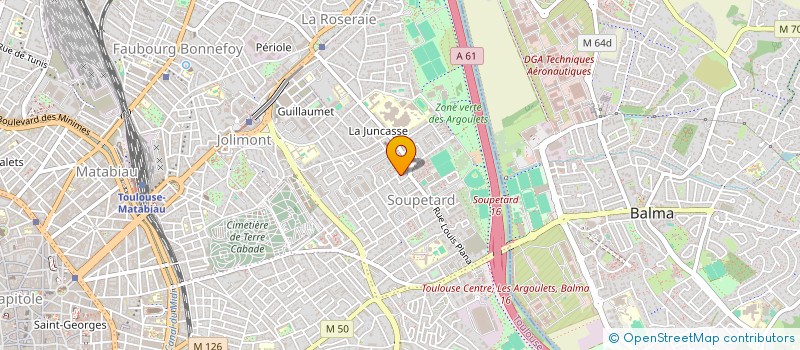 localisation de l'entreprise MONSIEUR PATRICK MANGIN à TOULOUSE
