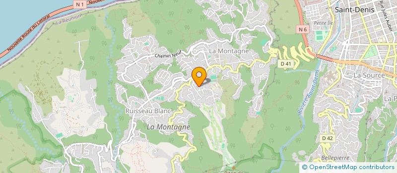 localisation de l'entreprise MONSIEUR PATRICK MANGOLD à SAINT-DENIS