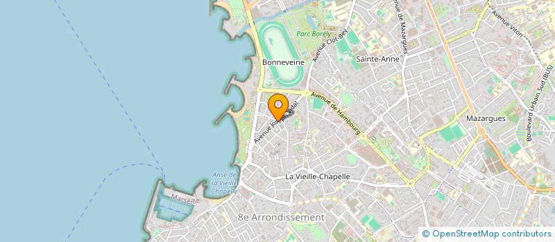 localisation de l'entreprise MONSIEUR PATRICK MANGOS à MARSEILLE 8EME