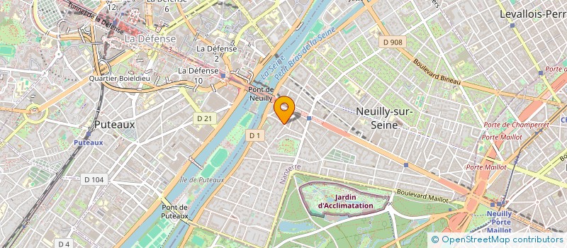 localisation de l'entreprise MONSIEUR PATRICK MANHES à NEUILLY-SUR-SEINE