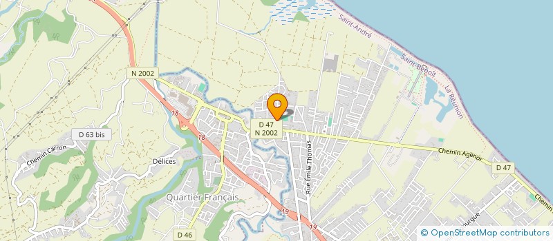 localisation de l'entreprise MONSIEUR PATRICK MANICON VELIN  SAINT-ANDRE