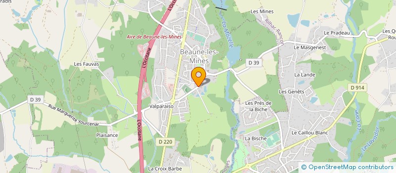 localisation de l'entreprise MONSIEUR PATRICK MANIN à LIMOGES