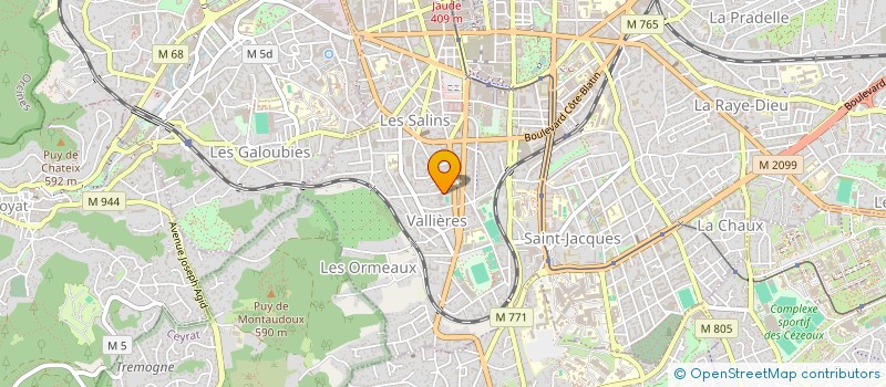 localisation de l'entreprise MONSIEUR PATRICK MANRY  CLERMONT-FERRAND