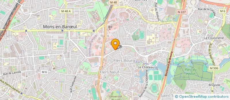 localisation de l'entreprise MONSIEUR PATRICK MANTELLATO à VILLENEUVE-D'ASCQ