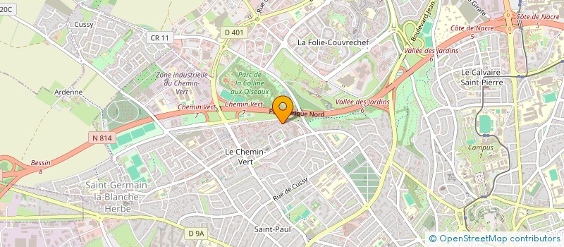 localisation de l'entreprise MONSIEUR PATRICK MARAIS à CAEN