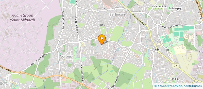 localisation de l'entreprise MONSIEUR PATRICK MARANT  SAINT-MEDARD-EN-JALLES