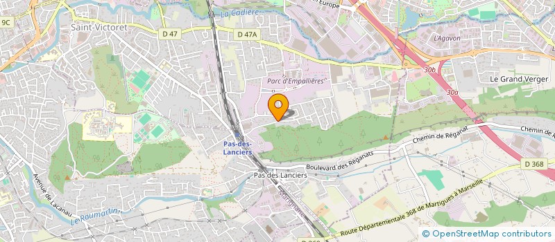 localisation de l'entreprise MONSIEUR PATRICK MARCEL ANDRE GERMAIN  SAINT-VICTORET