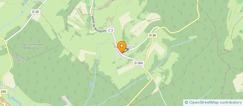 localisation de l'entreprise MONSIEUR PATRICK MARCEL YVES DUMOITIER  BOUZEMONT