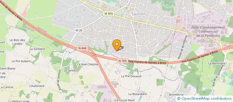 localisation de l'entreprise MONSIEUR PATRICK MARCEUL  CHATEAUNEUF-GRASSE