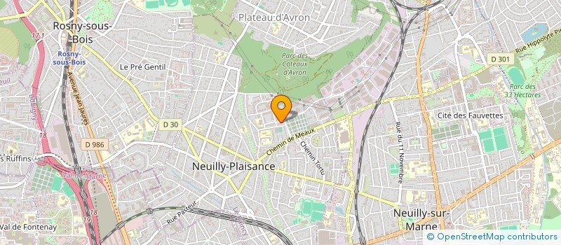 localisation de l'entreprise MONSIEUR PATRICK MARCHAL à NEUILLY-PLAISANCE