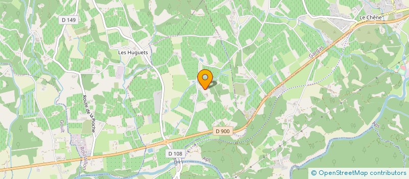 localisation de l'entreprise MONSIEUR PATRICK MARCHAUD  BONNIEUX