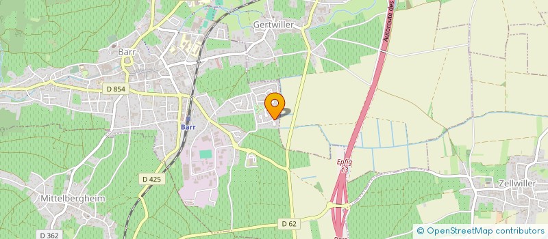 localisation de l'entreprise MONSIEUR PATRICK MARCHOIS  BARR