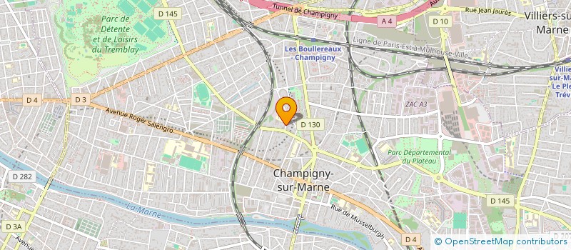 localisation de l'entreprise MONSIEUR PATRICK MARECHAL à CHAMPIGNY-SUR-MARNE