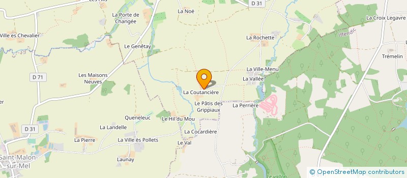 localisation de l'entreprise MONSIEUR PATRICK MARIE  SAINT-GONLAY