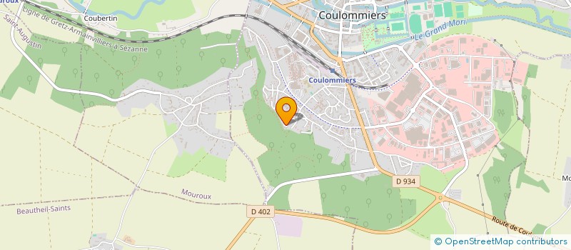 localisation de l'entreprise MONSIEUR PATRICK MARIE-MAGDELAINE à COULOMMIERS