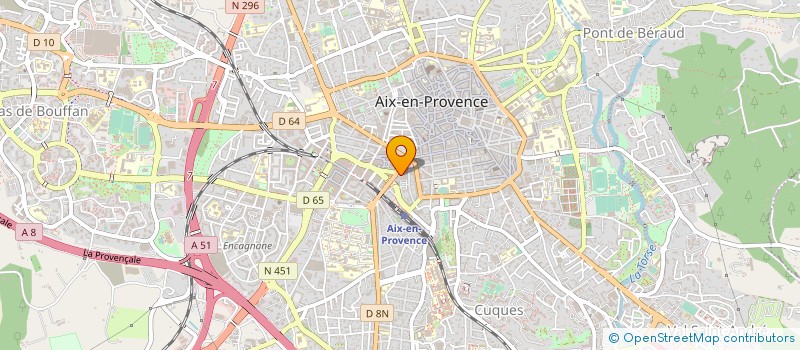 localisation de l'entreprise MONSIEUR PATRICK MARIN à AIX-EN-PROVENCE