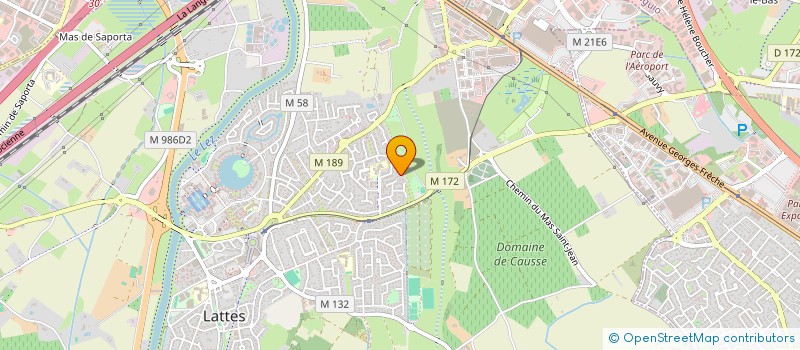 localisation de l'entreprise MONSIEUR PATRICK MARIN à LATTES