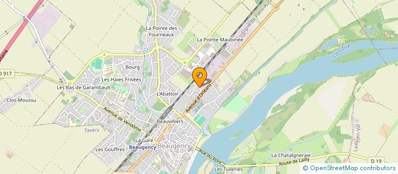 localisation de l'entreprise MONSIEUR PATRICK MARIN à BEAUGENCY