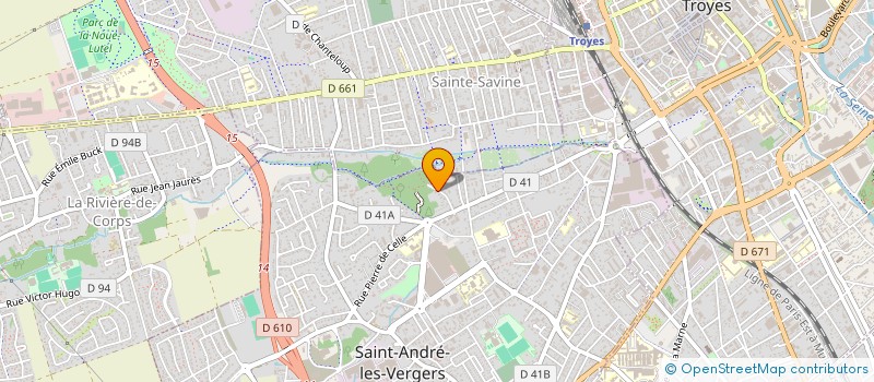 localisation de l'entreprise MONSIEUR PATRICK MARQUE à SAINT-ANDRE-LES-VERGERS