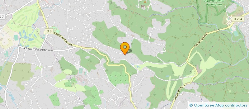 localisation de l'entreprise MONSIEUR PATRICK MARROT  GRASSE