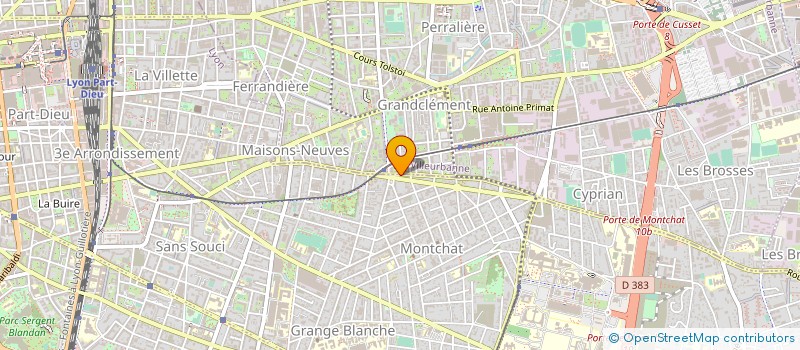 localisation de l'entreprise MONSIEUR PATRICK MARSELLA  LYON