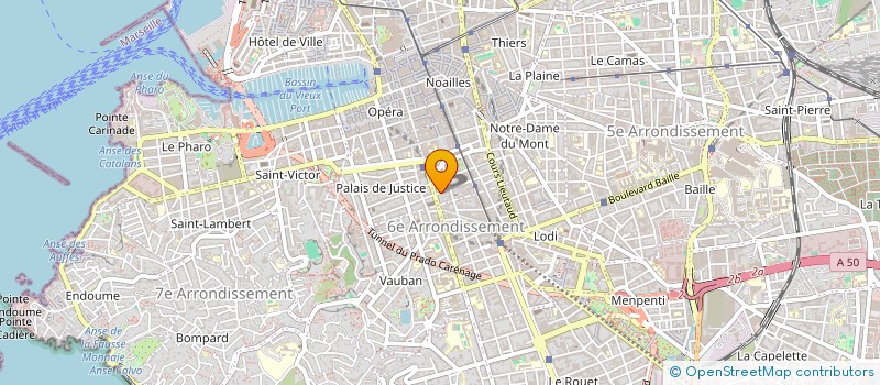 localisation de l'entreprise MONSIEUR PATRICK MARTIN à MARSEILLE