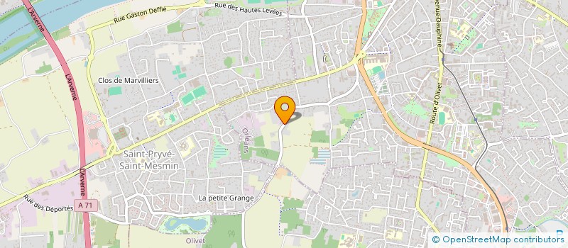 localisation de l'entreprise MONSIEUR PATRICK MARTIN à ORLEANS