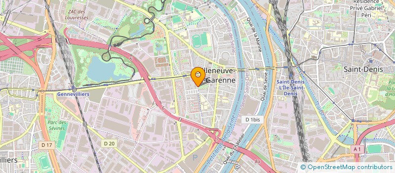 localisation de l'entreprise MONSIEUR PATRICK MARTIN  VILLENEUVE-LA-GARENNE