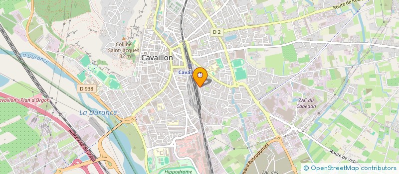 localisation de l'entreprise MONSIEUR PATRICK MARTIN  CAVAILLON