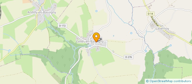 localisation de l'entreprise MONSIEUR PATRICK MARTIN à CELLES-EN-BASSIGNY