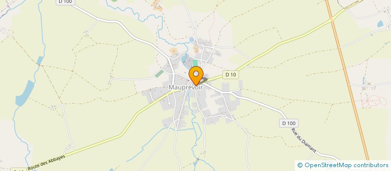 localisation de l'entreprise MONSIEUR PATRICK MARTIN  MAUPREVOIR