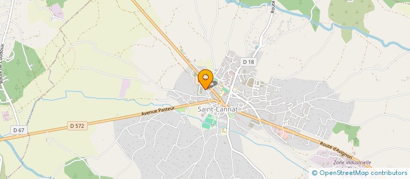 localisation de l'entreprise MONSIEUR PATRICK MARTIN  SAINT-CANNAT