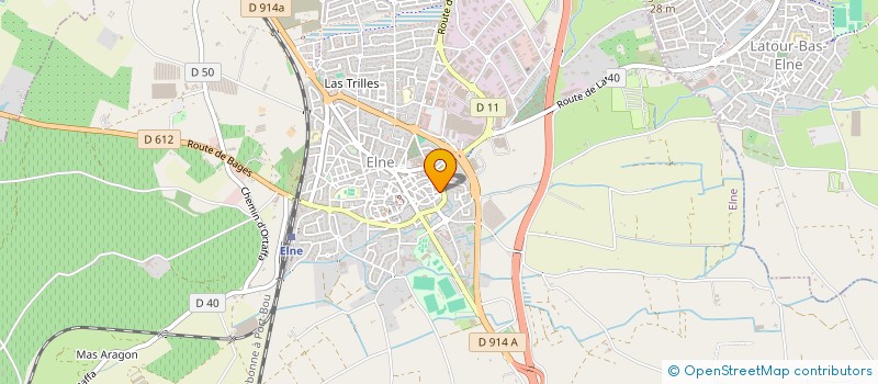 localisation de l'entreprise MONSIEUR PATRICK MARTIN  ELNE