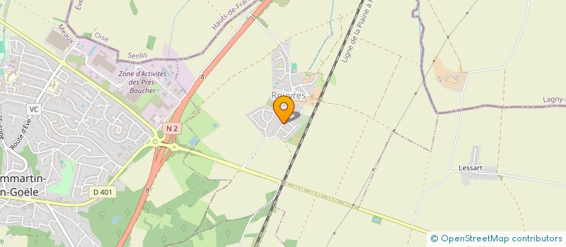 localisation de l'entreprise MONSIEUR PATRICK MARTIN  NANTOUILLET