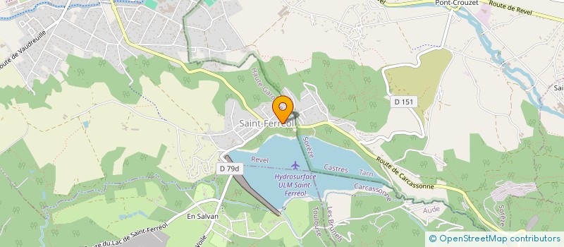 localisation de l'entreprise MONSIEUR PATRICK MARTINEZ  REVEL