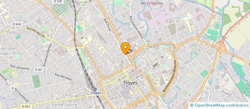localisation de l'entreprise MONSIEUR PATRICK MARTINEZ à TROYES