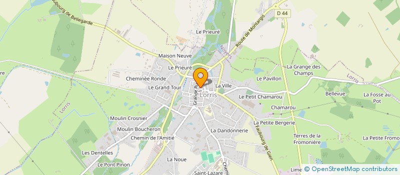 localisation de l'entreprise MONSIEUR PATRICK MARTINS à LORRIS
