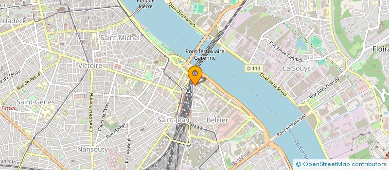 localisation de l'entreprise MONSIEUR PATRICK MARTY à BORDEAUX