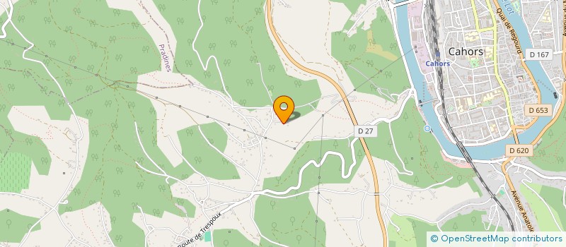 localisation de l'entreprise MONSIEUR PATRICK MARTY  CAHORS