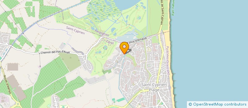 localisation de l'entreprise MONSIEUR PATRICK MAS  SAINT-CYPRIEN