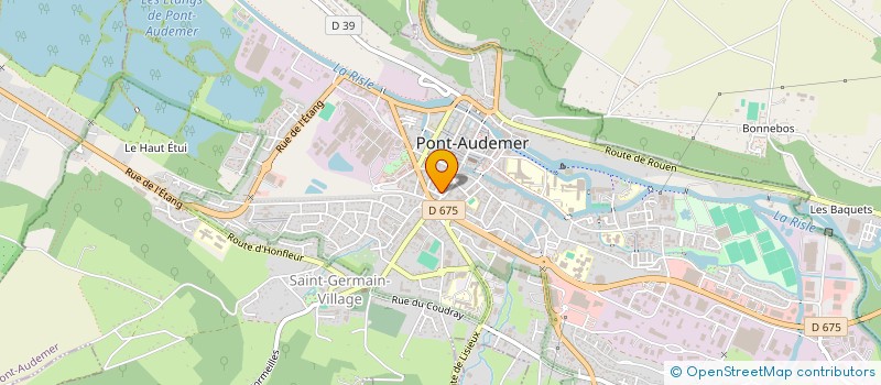localisation de l'entreprise MONSIEUR PATRICK MASSE à PONT-AUDEMER
