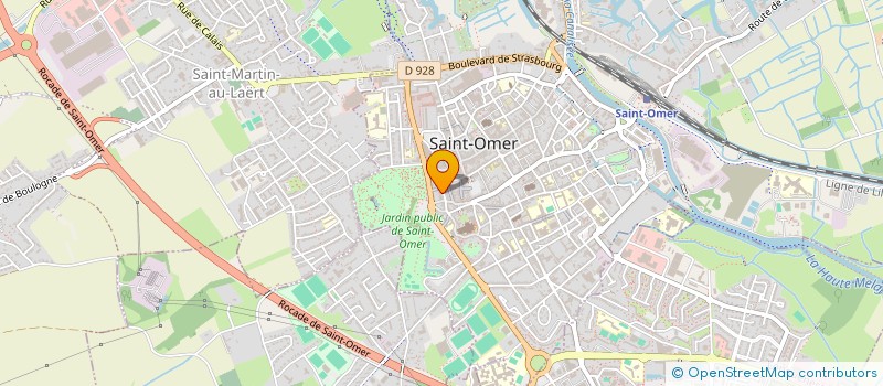 localisation de l'entreprise MONSIEUR PATRICK MASSET  SAINT-OMER