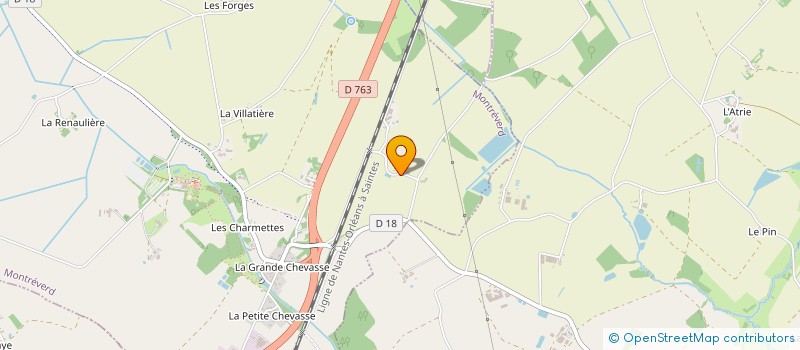 localisation de l'entreprise MONSIEUR PATRICK MASSIOT  MONTREVERD