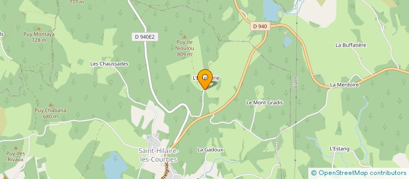 localisation de l'entreprise MONSIEUR PATRICK MASSOUBRE  PRADINES