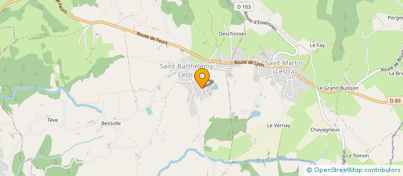 localisation de l'entreprise MONSIEUR PATRICK MATHIEU  CHAMBEON