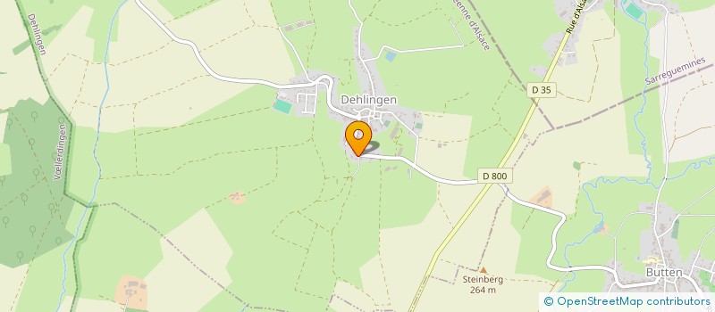 localisation de l'entreprise MONSIEUR PATRICK MATHIS  DEHLINGEN