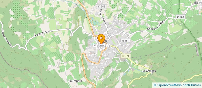 localisation de l'entreprise MONSIEUR PATRICK MATTELIN à MALAUCENE