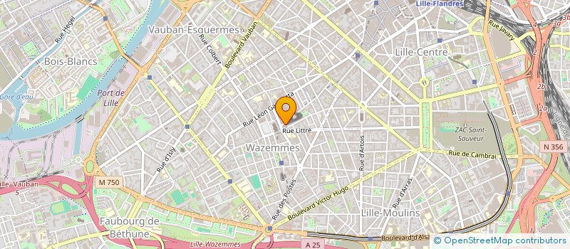 localisation de l'entreprise MONSIEUR PATRICK MAUBERT à LILLE